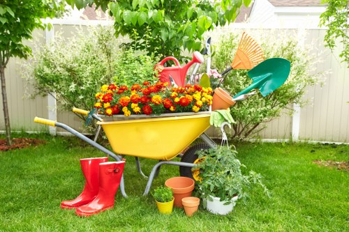 Hard and soft landscaping features for a local Osterley garden