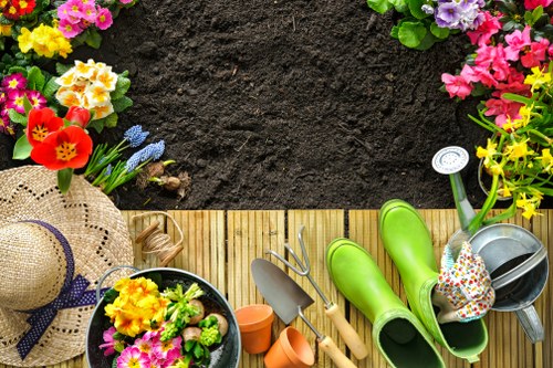 Local transfer station handling green waste and recyclable landscaping materials